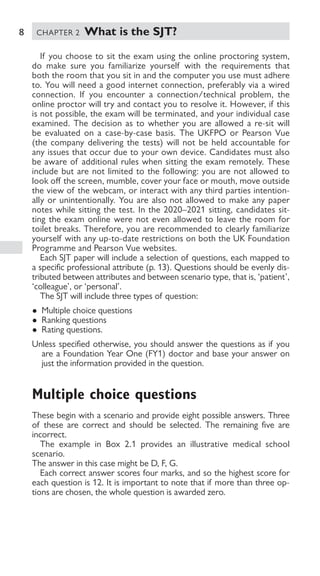 Msra Sjt Ranking Question Example Oxford Assess And Progress Situational Judgement Test 4th Edition David ...