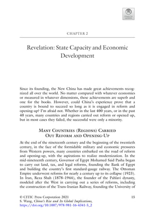 Chinas Rise And Its Global Implications Wang Shaoguang | PDF