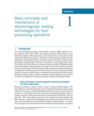 Microwave And Radio Frequency Heating In Food And Beverages Tatiana ...