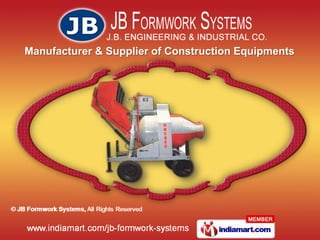 Manufacturer & Supplier of Construction Equipments
 