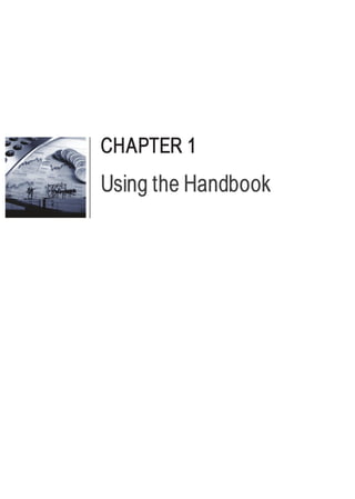 CHAPTER 1
Using the Handbook
 
