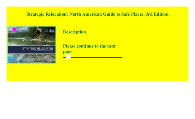 Strategic relocation north american guide to safe places pdf downloader