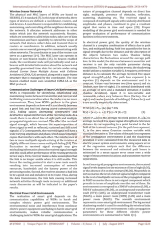 Performance Analysis of Wireless Sensor Network in Smart Grid ...