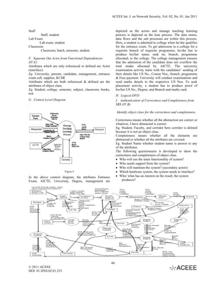 Design of an Ameliorated Methodology for the Abstraction of Usable ...