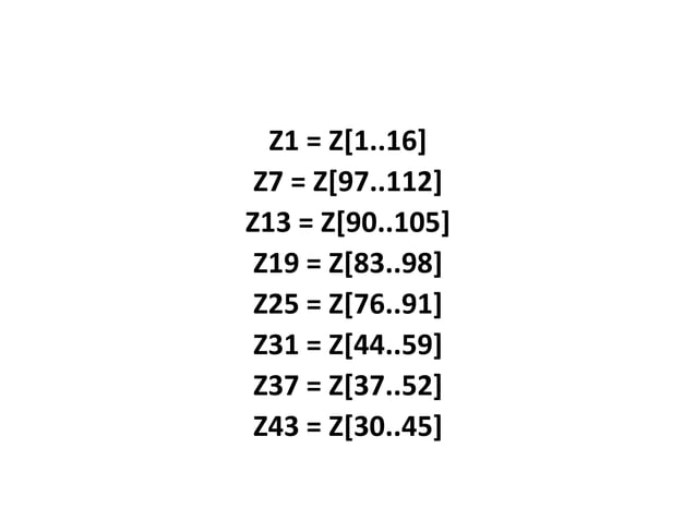 symmetric key encryption algorithms | PDF