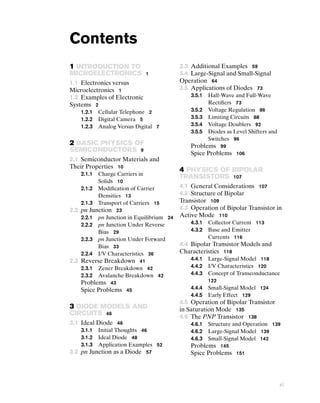 Microelectronics 2nd Edition International Student Version 2nd Behzad ...