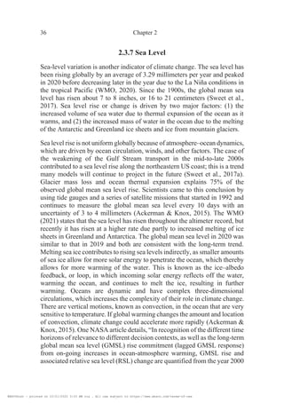 Climate Change And A Sustainable Earth John J Qu Raymond P Motha | PDF