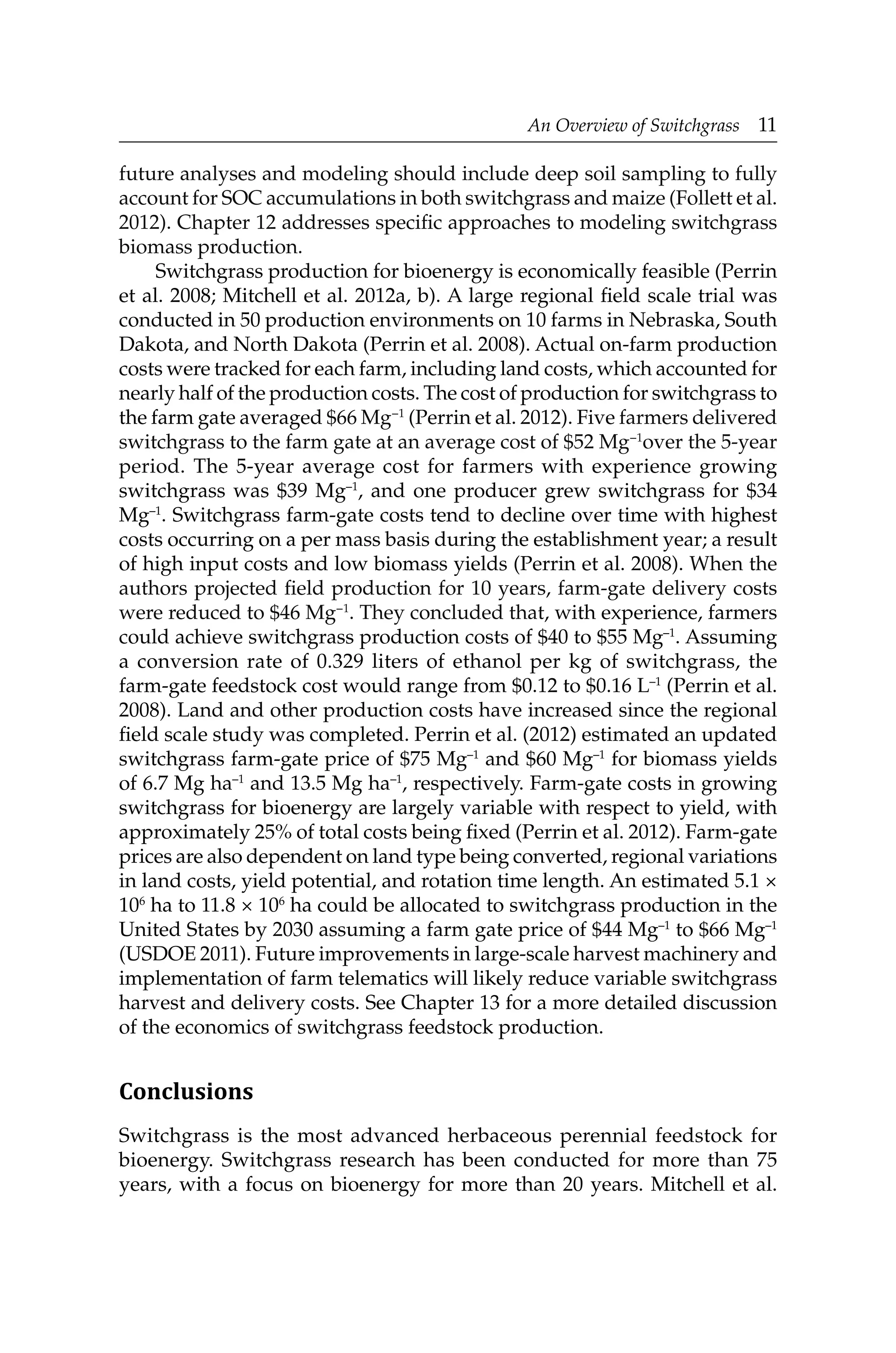 Compendium Of Bioenergy Plants Switchgrass Hong Luo Yanqi Wu | PDF