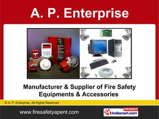 Manufacturer & Supplier of Fire Safety Equipments & Accessories  