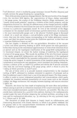 An Introduction To Nonperturbative Foundations Of Quantum Field Theory ...