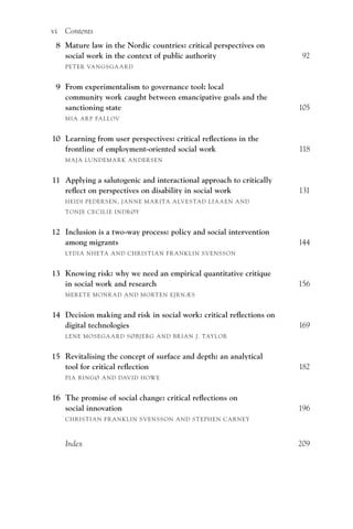 Revitalising Critical Reflection In Contemporary Social Work Research ...