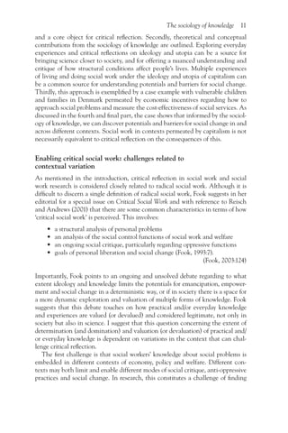 Revitalising Critical Reflection In Contemporary Social Work Research ...