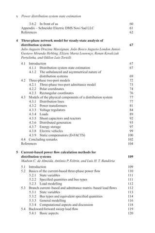 Power Distribution System State Estimation Elizete Maria Loureno | PDF