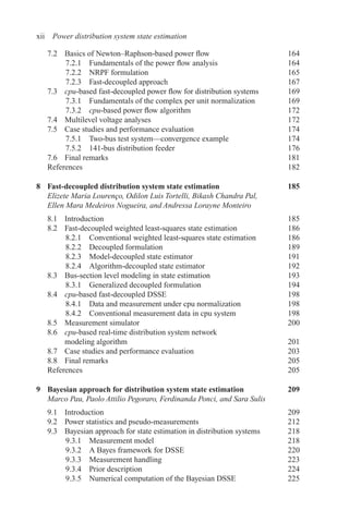 Power Distribution System State Estimation Elizete Maria Loureno | PDF