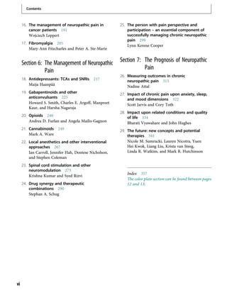 Neuropathic Pain Causes Management And Understanding Toth C | PDF