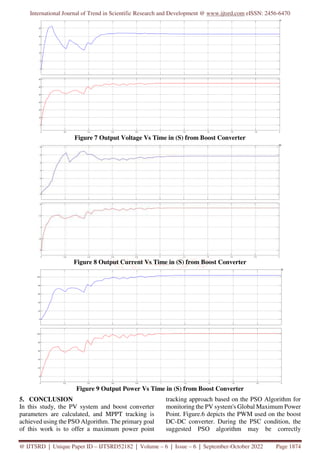 Particle Swarm Optimization PSO Algorithm Based MPPT for PV System ...