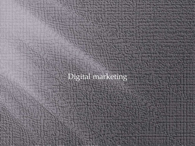 Digital Marketing