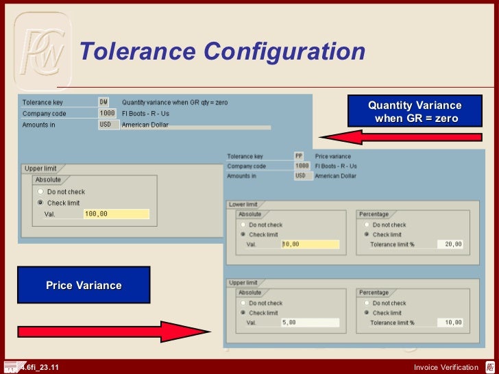SAP FI Invoice Verification http//sapdocs.info