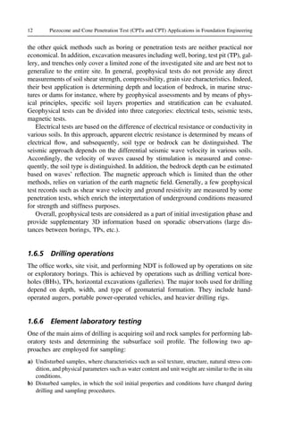 Piezocone And Cone Penetration Test Cptu And Cpt Applications In ...