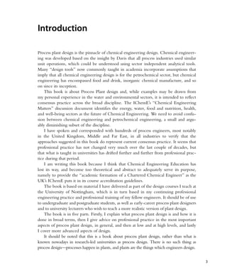 An Applied Guide To Process And Plant Design Sean Moran | PDF