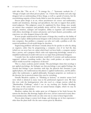 An Applied Guide To Process And Plant Design Sean Moran | PDF