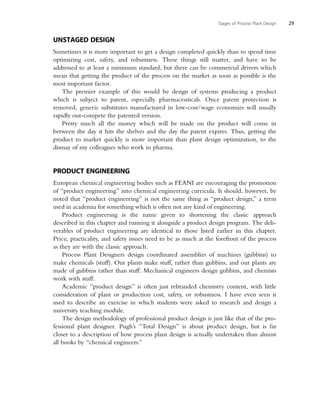 An Applied Guide To Process And Plant Design Sean Moran | PDF