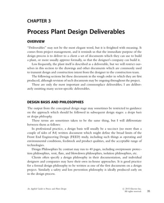 An Applied Guide To Process And Plant Design Sean Moran | PDF