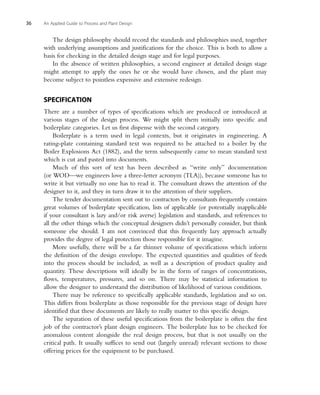 An Applied Guide To Process And Plant Design Sean Moran | PDF