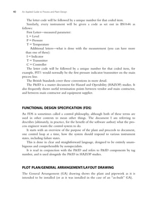 An Applied Guide To Process And Plant Design Sean Moran | PDF
