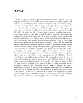 An Applied Guide To Process And Plant Design Sean Moran | PDF