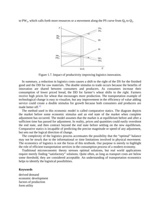 Concepts Of Transportation Economics Barry E Prentice Darren Prokop | PDF