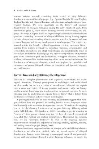 Early Biliteracy Development Exploring Young Learners Use Of Their ...