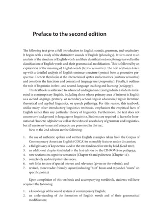 The Linguistic Structure Of Modern English 2nd Edition Laurel J Brinton ...