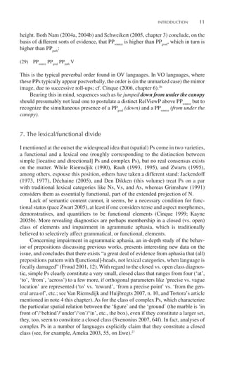 Mapping Spatial Pps The Cartography Of Syntactic Structures 1st ...