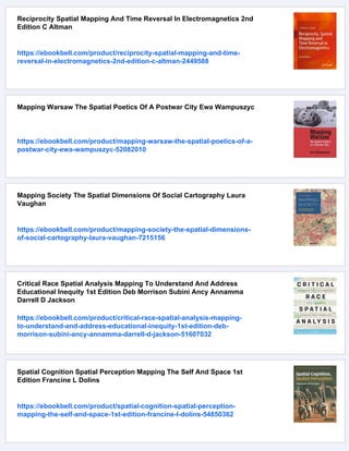 Mapping Spatial Pps The Cartography Of Syntactic Structures 1st ...