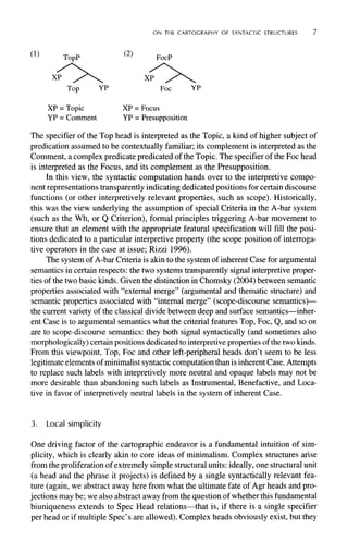 The Structure Of Cp And Ip The Cartography Of Syntactic Structures ...
