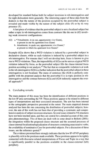 The Structure Of Cp And Ip The Cartography Of Syntactic Structures ...