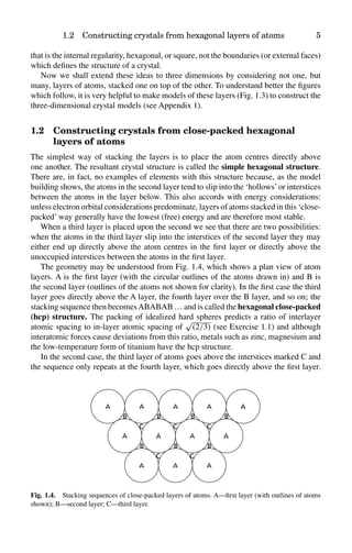 The Basics Of Crystallography And Diffraction C Hammond | PDF