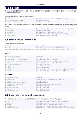 2345014 unix-linux-bsd-cheat-sheets-i | PDF