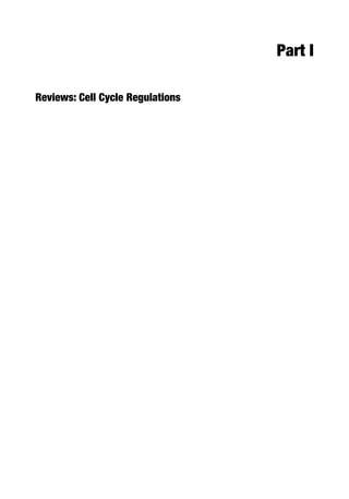 Cell Cycle Control Mechanisms And Protocols 1st Edition Eishi Noguchi | PDF