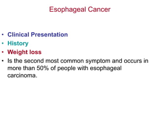 23470206-Esophageal-Cancer.ppt for medical surgical nursing | PPT