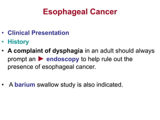 23470206-Esophageal-Cancer.ppt for medical surgical nursing | PPT