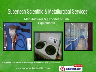 Manufacturer & Exporter of Lab ,[object Object],Equipments,[object Object]