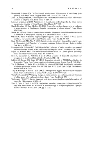 Remote Sensing Applications In Environmental Research 1st Edition ...