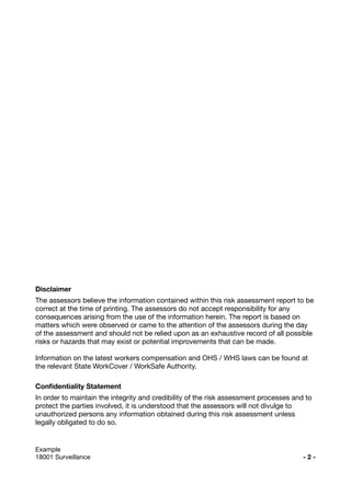Iauditor Example IAuditor Example | PDF