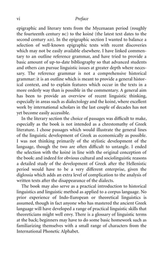 Stephen Colvin A Historical Greek Reader Mycenaean To The Koine English Stephen Colvin ...
