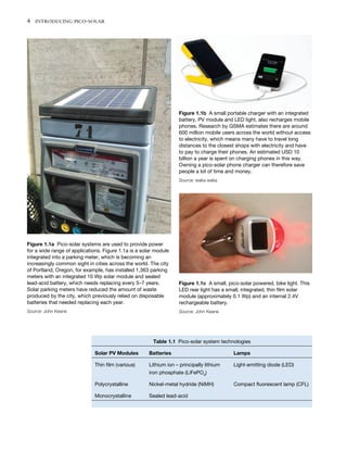 Picosolar Electric Systems The Earthscan Expert Guide To The Technology ...