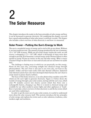 Picosolar Electric Systems The Earthscan Expert Guide To The Technology ...