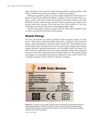 Picosolar Electric Systems The Earthscan Expert Guide To The Technology ...