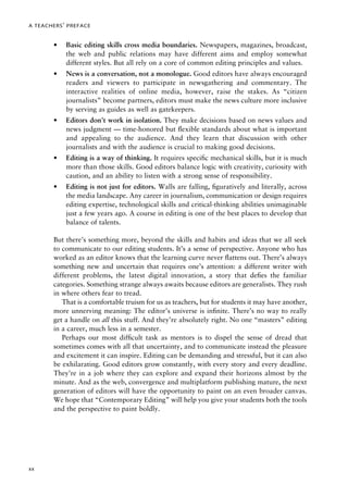 Contemporary Editing 3rd Edition Cecilia Friend Don Challenger | PDF